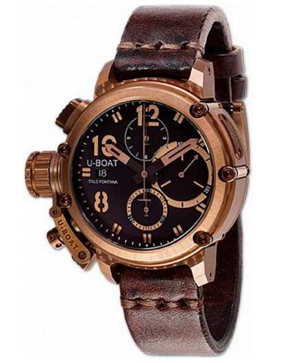 Review Replica U-BOAT Chimera 43 BRONZE CHRONO 8014 watch